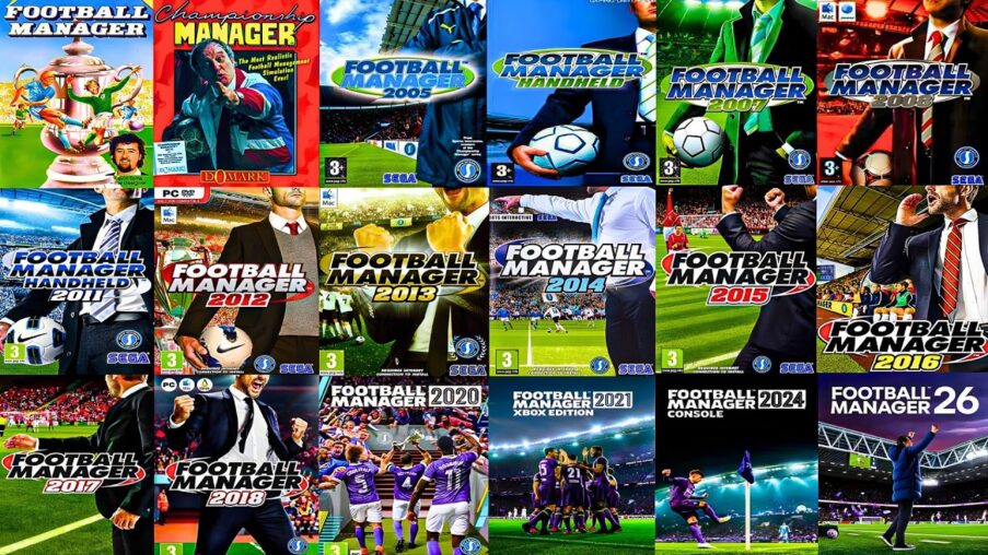 Football Manager and Championship Manager history